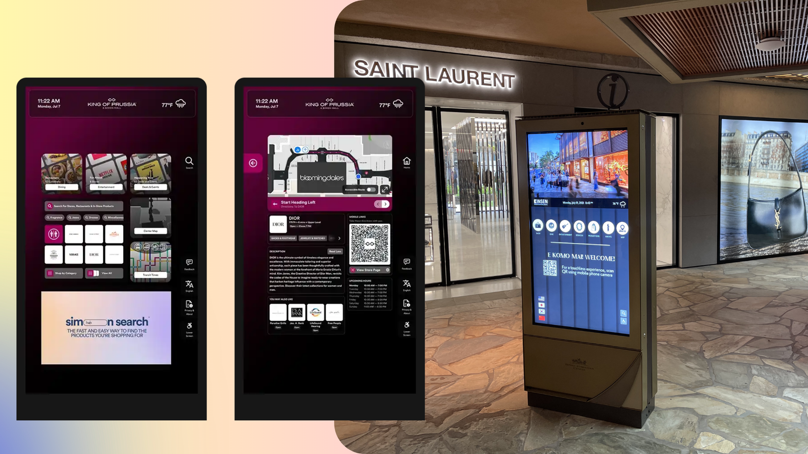 Peta Digital Mall. Ubah Papan Petunjuk Arah Biasa Jadi Sistem Wayfinding Cerdas